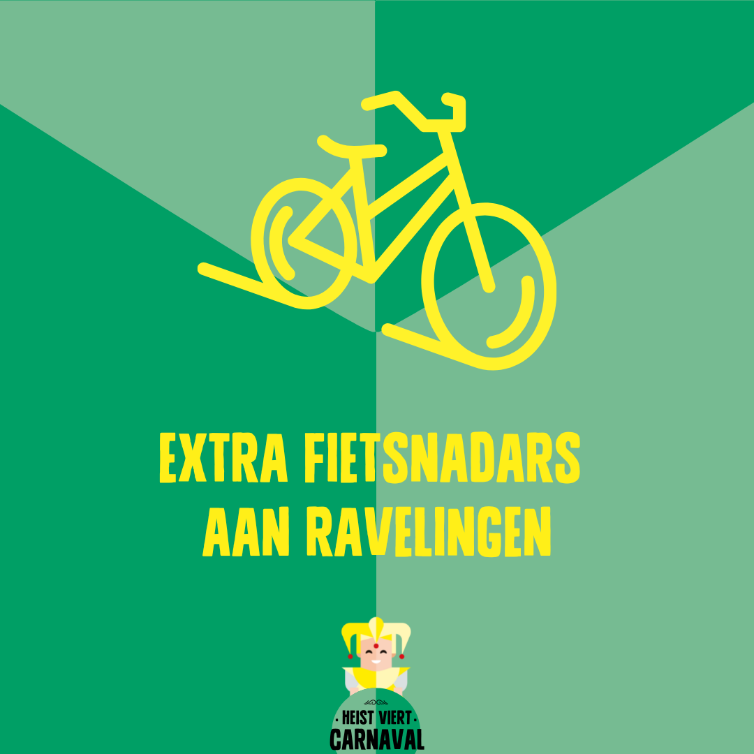 Extra fietsnadars aan Ravelingen